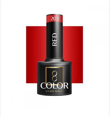 OCHO NAILS - Hybrid Nail Polish Red 5 g. 203