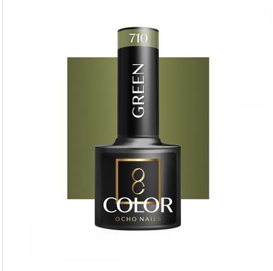 OCHO NAILS - Hybrid Nail Polish Green 5 g. 710