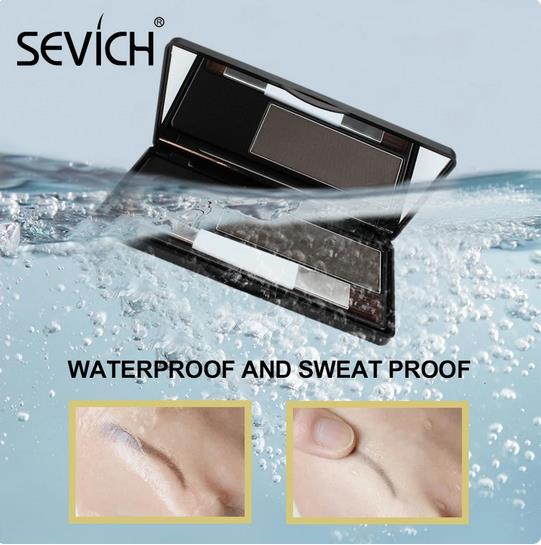 SEVICH - Hair Root Concealer WaterProof Full Magic Hair Powder 8 gr - Dark Brown